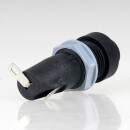 Sicherungshalter für 5x20 Feinsicherung löt und steckbar Lochdurchmesser 12,5mm
