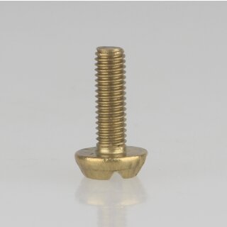 M3 Rändelschraube 7x12mm Messing roh