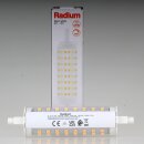 Radium R7s LED-Stablampe Leuchtmittel 15W (125W) 240V 2.700K 2000 lm warmweiß 118mm dimmbar