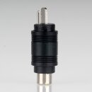 Cinch-Adapter Cinch-Kupplung auf Lautsprecher-Stecker Goobay