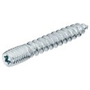 M6 Stockschraube Länge 50mm Stahl verzinkt gewalztes...