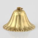 Lampen-Baldachin 100x57mm Metall Messing roh