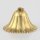 Lampen Baldachin Metall 100x57mm messing roh