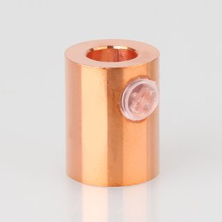 M10x1 IG Zugentlaster Zugentlastung 13x17mm für Kabel Metall verkupfert