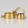 10mm Messing Stellring 14x8mm mit Nietansatz für Lampen und Leuchtenbau Pendelrohr