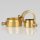 Lampen Stellring 20x9mm für 16mm Pendelrohr mit Nietansatz Messing roh