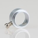 10mm Messing verchromt Stellring 14x8mm mit Nietansatz...