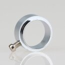 13mm Messing verchromt Stellring 17x9mm mit Nietansatz...