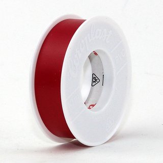 Coroplast PVC Elektro Isolierband rot Länge 10m Breite 15mm