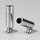 Lampen Dreh Kippgelenk verchromt M10x1 IG mit Lasche 13x44 mm