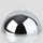 Lampen Baldachin 50x100mm Metall verchromt mit Zugentlaster Kunststoff transparent