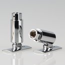 Lampen Dreh-Kippgelenk verchromt M10x1 IG mit Lasche...