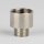 M10x1 AG auf M13x1 IG Reduzier-Nippel Kopfstück Gewinde-Adapter 15x16mm Messing vernickelt