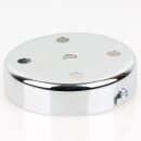 Lampen-Baldachin 100x25mm Metall verchromt ohne...
