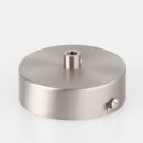 Lampen Metall Baldachin 80x25mm edelstahloptik für 1...