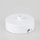 Lampen Metall Baldachin 80x25mm weiss für 1 Lampenpendel mit Zugentlaster
