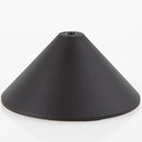 Lampen Leuchten Kunststoff Baldachin 118x57mm schwarz Pyramiden Form