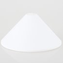 Lampen Leuchten Kunststoff Baldachin 118x57mm weiss Pyramiden Form