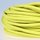 Textilkabel Stoffkabel gelb 3-adrig 3x0,75 Zug-Pendelleitung S03RT-F 3G0,75