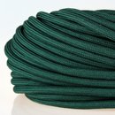 Textilkabel Stoffkabel dunkelgr&uuml;n 3-adrig 3x0,75 Zug-Pendelleitung S03RT-F 3G0,75 