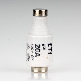 20A Diazed-Sicherung Keramik Schmelzeinsatz DII 500V