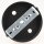 Lampen-Baldachin 100x25mm Metall schwarz ohne Zugentlaster für 5 Lampenpendel