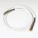 1,5 m Herdanschlussleitung weiß 5x2,5mm²  H05...