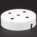 Lampen-Baldachin 100x25mm Metall weiß ohne...