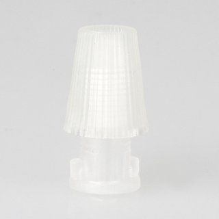 Klemmnippel Zugentlastung Kunststoff transparent für Rundkabel