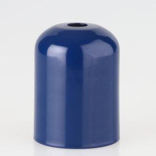 E27 Metall Fassungshülse Zierhülse 43x57 marineblau