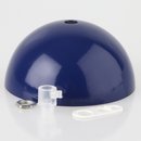 Lampen Baldachin 50x100mm Metall marineblau mit...