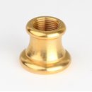 Lampen Leuchten Reduzier-Ziermuffe 25x21 mm Messing M13x1 auf M10x1 Innengewinde