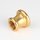 Lampen Leuchten Reduzier-Ziermuffe 25x21 mm Messing M13x1 auf M10x1 Innengewinde