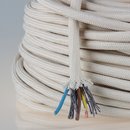 Textilkabel Stoffkabel elfenbein 3-adrig 3x0,75 Zug-Pendelleitung S03RT-F 3G0,75 
