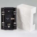 Bittorf Türklingel Gong mechanisch Doppelklang bim-bam 8-12V  polarweiß L114xB79xT40 mm