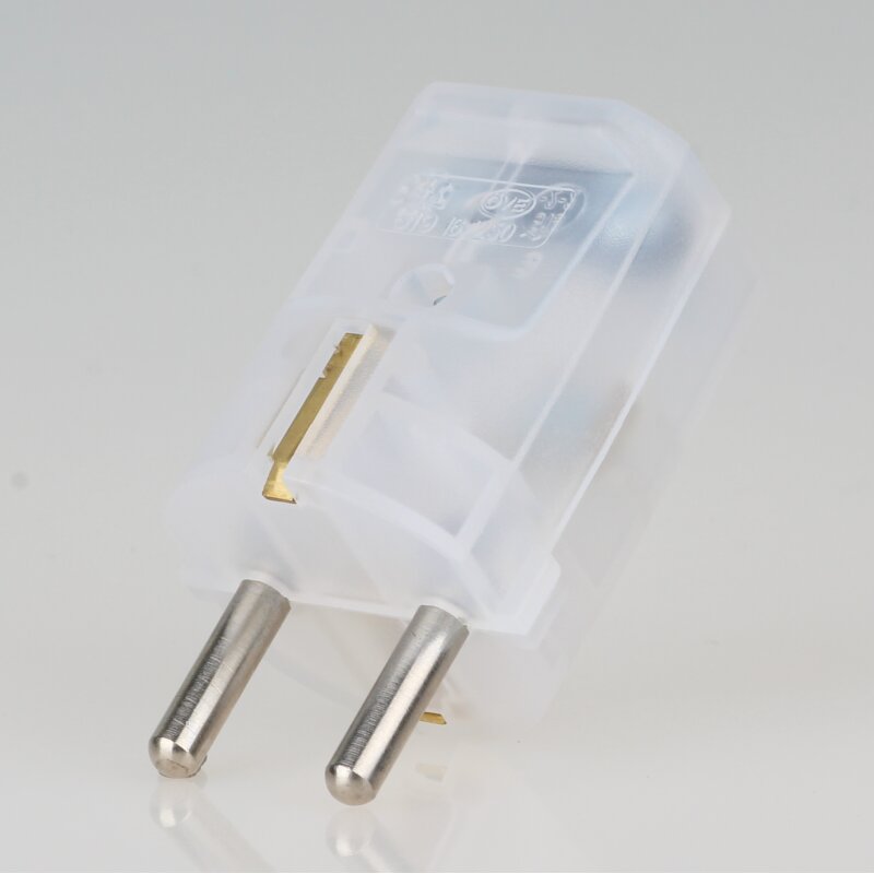 Schukostecker Transparent - Einfacher Austausch Für Defekte Stecker