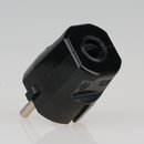 Schutzkontakt-Stecker schwarz 250V/16A Bakelit Optik