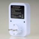 Elektromechanische Steckdosen Zeitschaltuhr weiß...