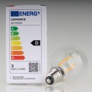 LEDVANCE E14 LED Leuchtmittel 1,8W=(25W) 240V Tropfen-Form klar 2700K warmweiß 250 Lumen