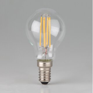 Osram LED Filament Leuchtmittel 3,4W 240V Tropfen-Form klar E14 Sockel warmweiß