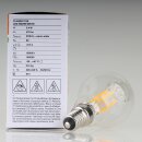 LEDVANCE E14 LED-Leuchtmittel 3,4W=(40W) 240V Tropfen-Form klar 2700K warmweiß 470 Lumen