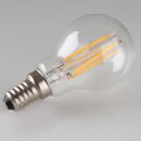 Osram LED Filament Leuchtmittel 3,4W 240V Tropfen-Form klar E14 Sockel warmweiß