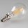 Osram LED Filament Leuchtmittel 3,8W 240V Tropfen-Form klar E14 Sockel warmwei&szlig;