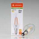 LEDVANCE E14 LED-Leuchtmittel 1,8W=(25W) Kerzen-Form klar...
