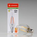 LEDVANCE E14 LED-Leuchtmittel 1,8W=(25W) Kerzen-Form klar...