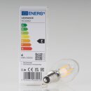 LEDVANCE E14 LED-Leuchtmittel 3,4W=(40W) 240V Kerzen-Form klar warmweiß 470 Lumen