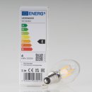 Osram LED Filament Leuchtmittel 4W 240V Kerzen-Form klar E14 Sockel warmweiß