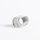 Lampen Gewinderohr mit Profil Länge 20mm verzinkt M10x1x20