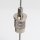 Ms Seilstopper mit Bund M13x1x12 mm AG vernickelt 15x20 mm