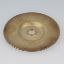 Schirmträgerplatte 70x5mm Metall vermessingt mit...